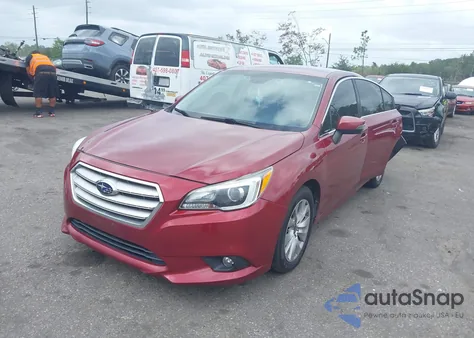 2015 Subaru Legacy 2.5I Premium из США, поврежденный, VIN 4S3BNAF66F3055684